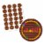Big Dot of Happiness Tiki Luau - Tropical Hawaiian Summer Party Circle Sticker Labels - 24 Ct Perspective: back