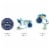 Big Dot of Happiness Boy Special Delivery Shaped It's A Boy Stork Baby Shower Cut-Outs 24 Ct Perspective: back