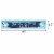 Big Dot of Happiness Boy Special Delivery - Blue It's a Boy Stork - Baby Shower Decor Banner Perspective: back