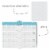 Big Dot of Happiness Boy Special Delivery - Blue Stork Baby Shower DIY Wrapper Favors - 15 Ct Perspective: back