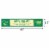 Big Dot of Happiness Double the Fun Twins Two Peas in a Pod 1st Happy Birthday Party Banner Perspective: back