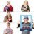Big Dot of Happiness Railroad Party Crossing - Steam Train Photo Booth Picture Frame & Props Perspective: back