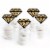Big Dot of Happiness Girls Night Out Cupcake Toppers Bachelorette Clear Treat Picks 24 Ct Perspective: back