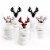 Big Dot of Happiness Prancing Plaid Dessert Cupcake Toppers Christmas Clear Treat Picks 24 Ct Perspective: back