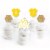 Big Dot of Happiness Baby Neutral Dessert Cupcake Toppers Baby Shower Clear Treat Picks 24 Ct Perspective: back
