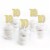 Big Dot of Happiness Gold Glitter 10 - Dessert Cupcake Toppers - Party Treat Picks 24 Ct Perspective: back