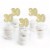 Big Dot of Happiness Gold Glitter 30 - Dessert Cupcake Toppers - Party Treat Picks 24 Ct Perspective: back