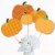 Big Dot of Happiness Pumpkin Patch Fall, Halloween or Thanksgiving Party Table Toppers 15 Ct Perspective: back