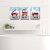 Big Dot of Happiness Fired Up Fire Truck Wall Art 7.5 x 10 in Set of 3 Wash Brush Flush Perspective: back