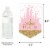 Big Dot of Happiness Little Princess Crown Bunting Banner Party Decor Its a Royal Celebration Perspective: back