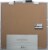 U Brands Silver Metal Frame Dry Erase Board Perspective: back