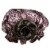 Kella Milla Stylish Satin Shower Cap, Snake Skin Perspective: back