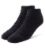 Pair of Thieves Blackout/Whiteout Men's Cushioned Low-Cut Socks - Light Gray Perspective: back