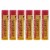 Burt's Bees Pink Grapefruit Moisturizing Lip Balm Blister  Pack of 6 0.15 oz Perspective: back