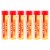 Burt's Bees Strawberry Moisturizing Lip Balm Blister  Pack of 6 0.15 oz Perspective: back