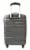 North Pak Hardside Spinner Luggage - Charcoal Perspective: back