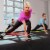 Power Systems Versa Loops Medium Resistance Exercise Bands, Red (10 Pack) Perspective: back