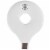 Qi wireless charging receiver for Micro USB Perspective: back