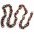 Halloween Chenille Chain Garland. Fabric Orange Black Wb0028 Perspective: back