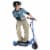 Razor E100 Kids Ride On 24V Motorized Powered Electric Kick Scooter Toy, Blue Perspective: back