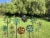 Summerfield Terrace 10018664 78 in. Spoon Solar Windmill Garden Stake Perspective: back