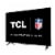 TCL 43" 4k HDR Smart TV Perspective: back
