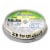 10 Pack Smartbuy 2X 25GB Blue Blu-ray BD-RE Rewritable White Inkjet Hub Printable Blank Disc Perspective: back