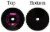 100 Pack Ridata Black CD-R 48X 700MB 80Min Digital Vinyl Black Bottom Blank Recordable Disc Perspective: back