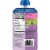 Plum® Organics Stage 2 Apple Raspberry Spinach and Greek Yogurt Baby Food Pouch Perspective: back