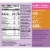 Plum Organics® Jammy Sammy® Peanut Butter & Strawberry Snack Size Sandwich Bars Perspective: back