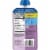 Plum Organics® Pear Purple Carrot & Blueberry Stage 2 Baby Food Pouches Perspective: back