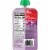Plum® Organics Mighty Morning® Apple Blackberry Purple Carrot Greek Yogurt and Oat Pouch Perspective: back