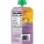 Plum Organics® Mighty 4® Food Group Blend Pouch Perspective: back