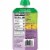 Plum Organics® Mighty Morning® Banana Kiwi Spinach Yogurt and Barley Toddler Baby Food Pouches Case Perspective: back