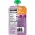 Plum Organics® Mighty 4 Blend Sweet Potato Banana Passion Fruit and Oat Toddler Pouch Perspective: back