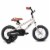 JOYSTAR Totem Bike for Boys & Girls Ages 3-5 w/ Training Wheels, 14 , Silver Perspective: back