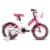 JOYSTAR Starry Girls Bike for Girls Ages 5-9 with Training Wheels, 18 , Pink Perspective: back