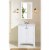 Elegant Decor VF-2001 24 in. Single Bathroom Vanity Set, White - Large Perspective: back