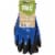 Mud H2O Women's Large Latex Coated Polyester Cobalt Blue Garden Glove Perspective: back