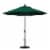 9' Patio Umbrella in Forest Green - California Umbrella Perspective: back
