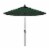 9' Patio Umbrella in Forest Green - California Umbrella Perspective: back
