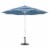 California Umbrella 11' Patio Umbrella in Air Blue Perspective: back