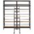 Headway Wood Bookshelf - Brown Perspective: back