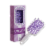 Unbrush® Plus Detangling Hair Brush - White & Sugar Plum Lavender Perspective: back