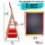 Flip-Over Children's Double-Sided Paint & Drawing Art Easel with Chalkboard, Dry Erase Board Perspective: back