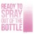 Lavender, Opaque Acrylic Airbrush Paint, 8 oz. Perspective: back