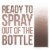 Dark Brown, Transparent Acrylic Airbrush Paint, 8 oz. Perspective: back