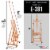 Malibu Heavy Duty Extra Large Adjustable H-Frame Studio Easel, Artist Storage Tray Perspective: back
