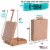 Newport Small Adjustable Wood Table Sketchbox Easel - Portable Wooden Artist Storage Case Perspective: back