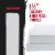 8  x 8  Gallery Depth 1-1/2  Profile Stretched Canvas 5-Pack - Gesso Triple Primed Cotton Perspective: back
